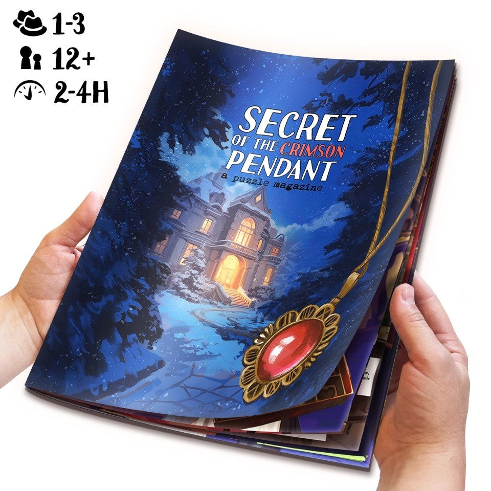 Secret of the Crimson Pendant - A Puzzle Magazine