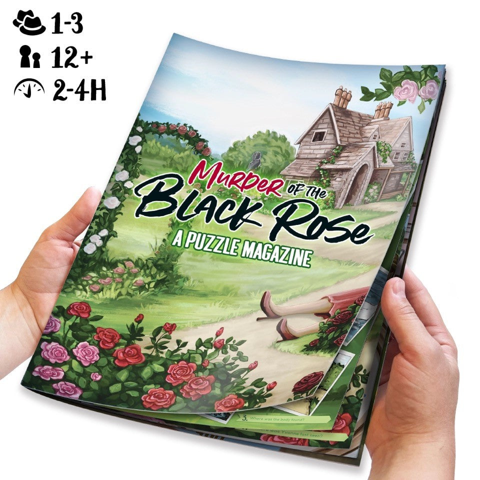 Murder of the Black Rose - A Puzzle Magazine