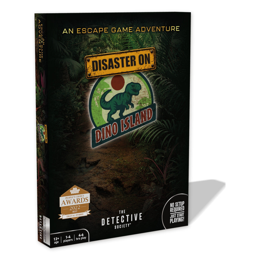 Disaster On Dino Island box