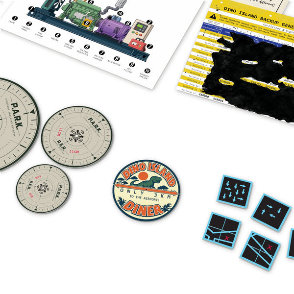 Close-up of the tracking markers and tiles